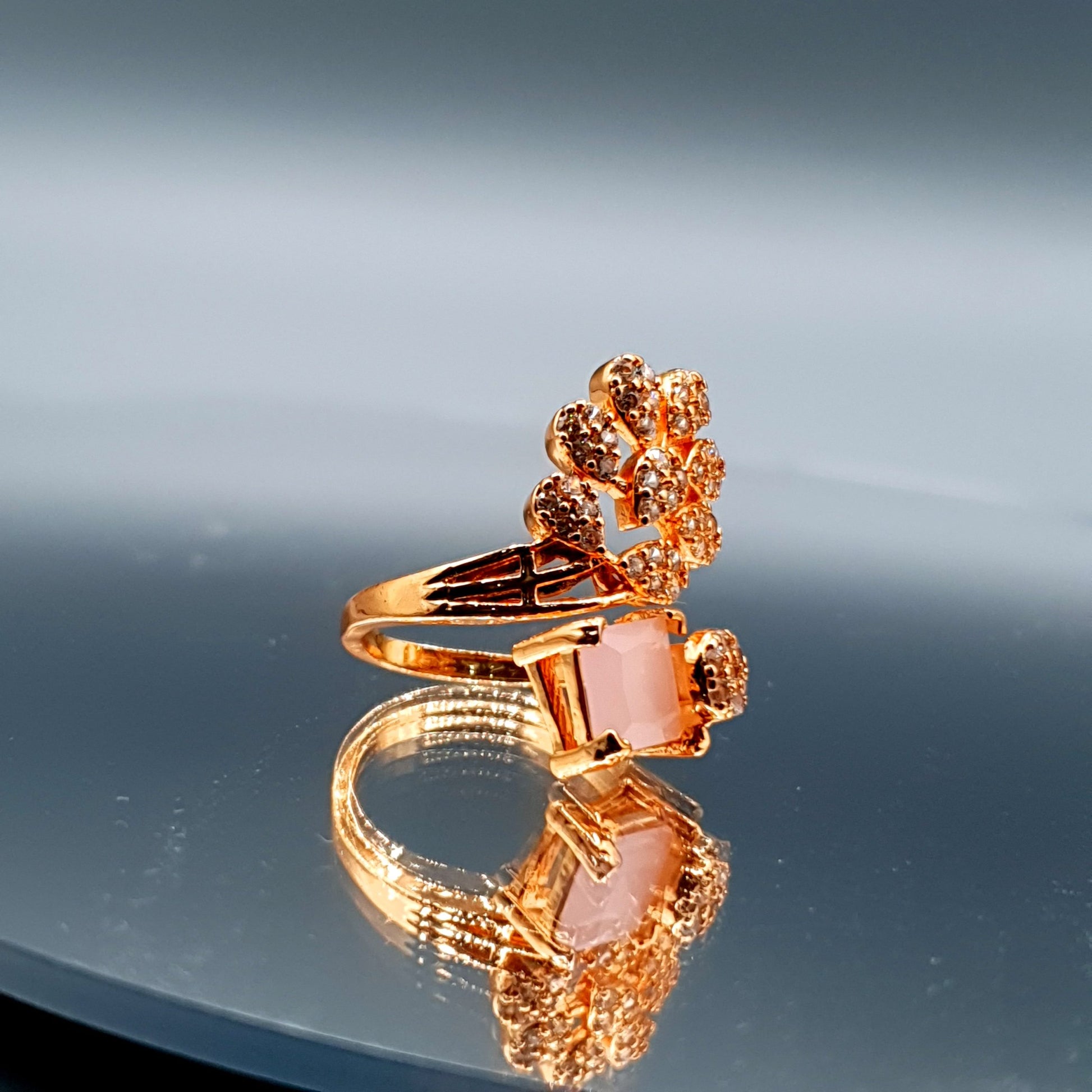 Stylish  Pink Stone (Adjustable) image 0