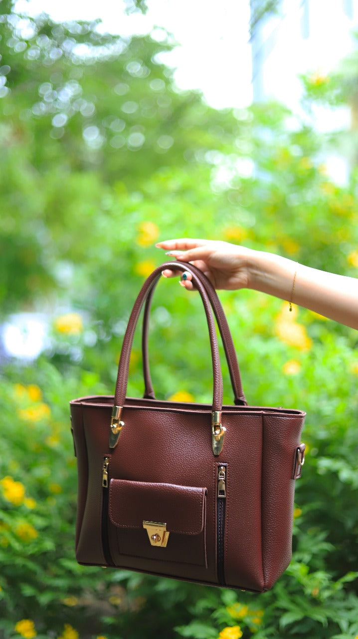 Premium Handbags & Totes Material: Premium Quality PU Leather (Faux Leather) image 5