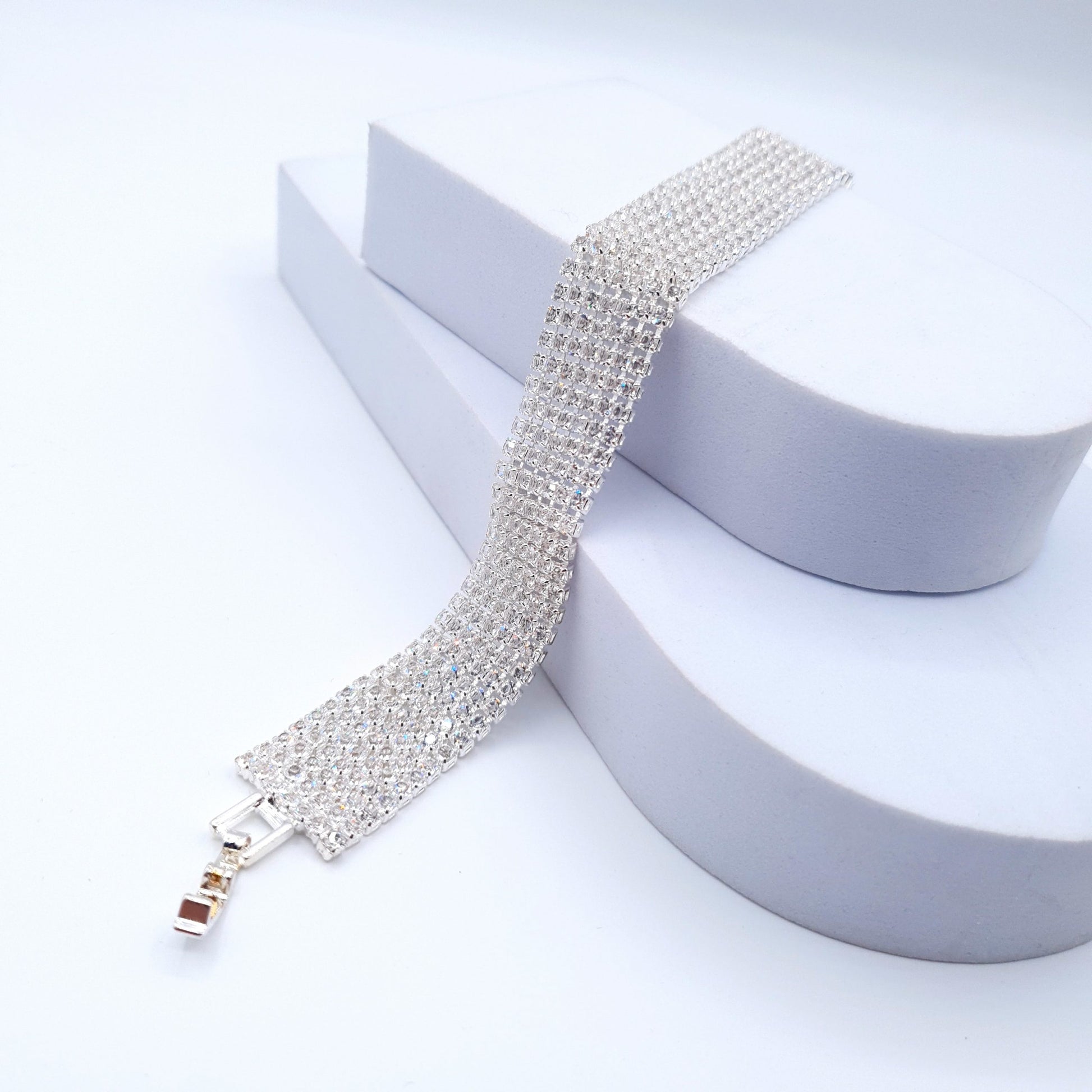 A dazzling bracelet with shimmering stones, designed to captivate and elevate any look image 6