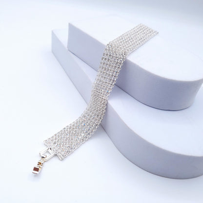 A dazzling bracelet with shimmering stones, designed to captivate and elevate any look image 6