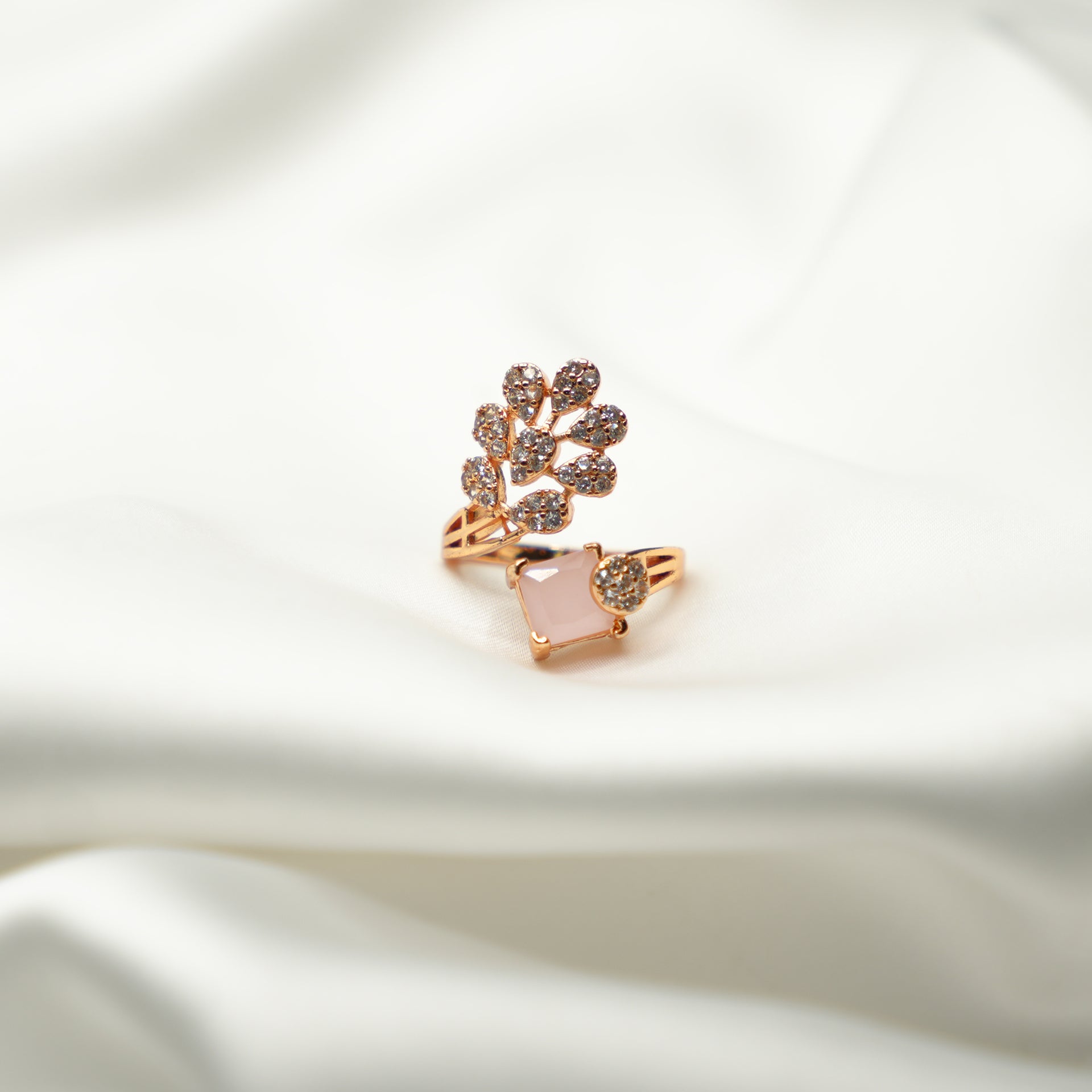 Stylish  Pink Stone (Adjustable) image 1
