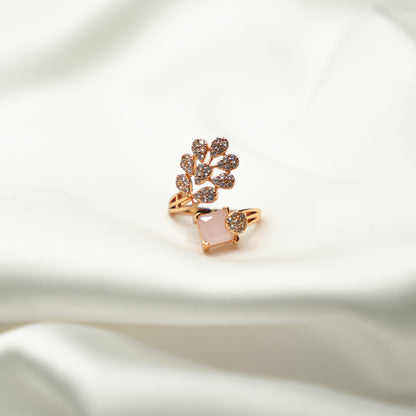 Stylish  Pink Stone (Adjustable) image 1