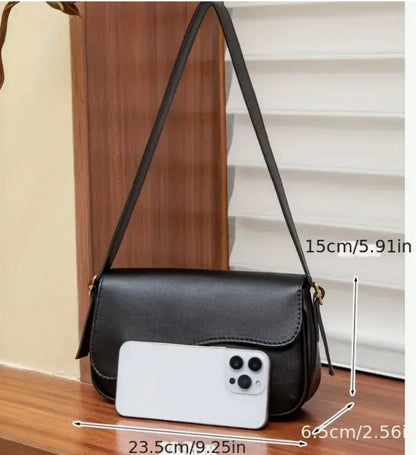 Elegant Black Shoulder Bag for Women image 2