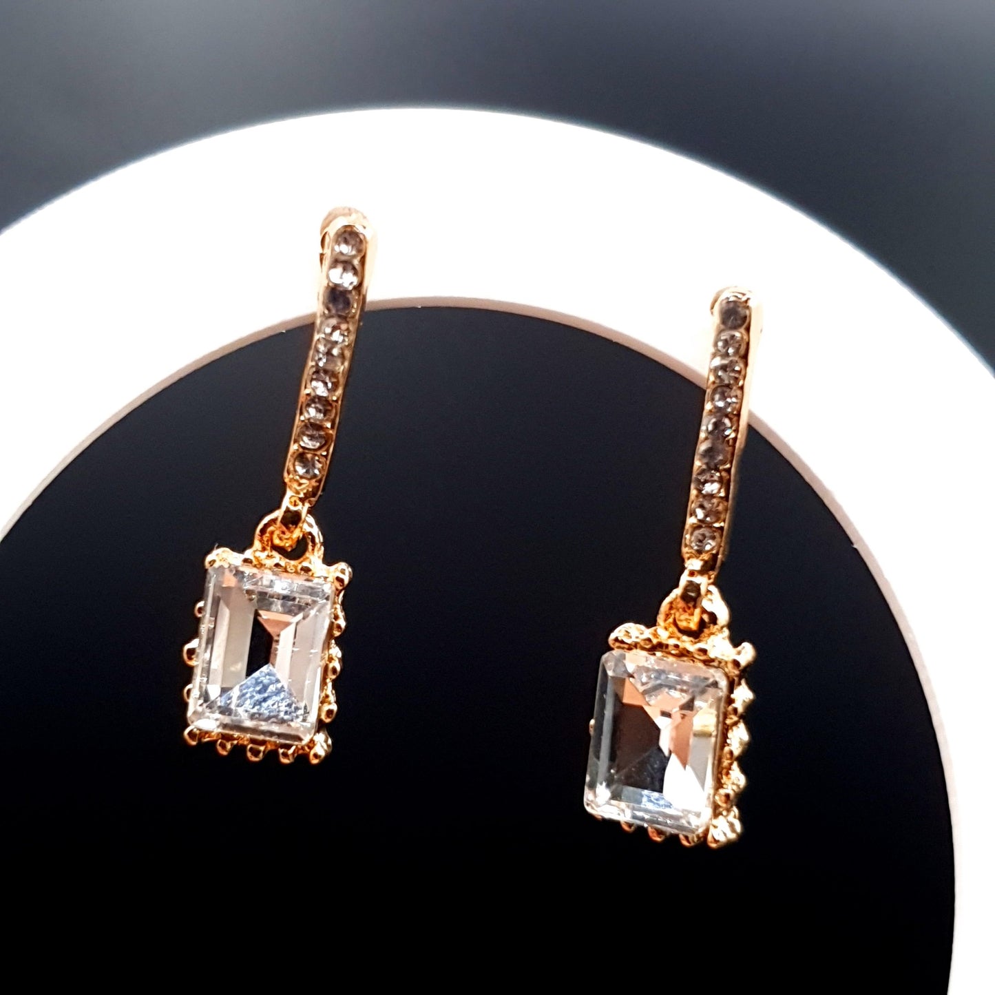 SQUARE EAR DROP image 2