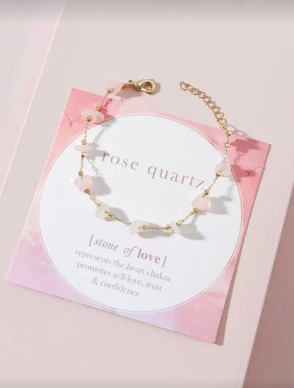 Random Stone Decor Bracelet image 4