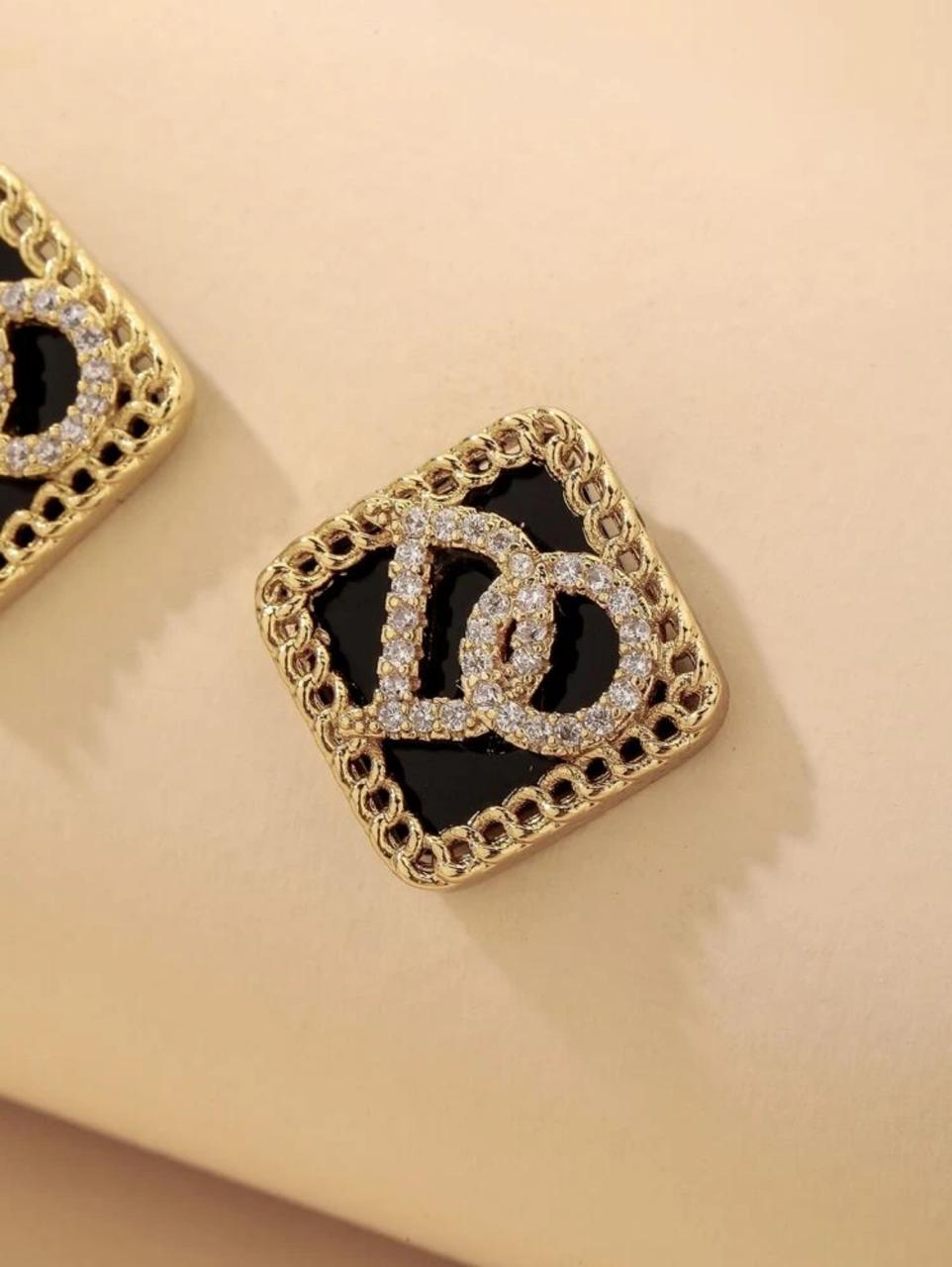 Rhinestone Letter Decor Stud image 2