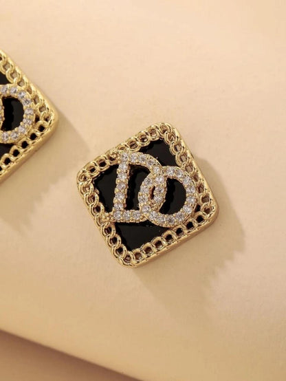 Rhinestone Letter Decor Stud image 2