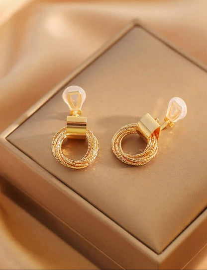 Fashion Multilayer Circle Hoop Earrings image 2