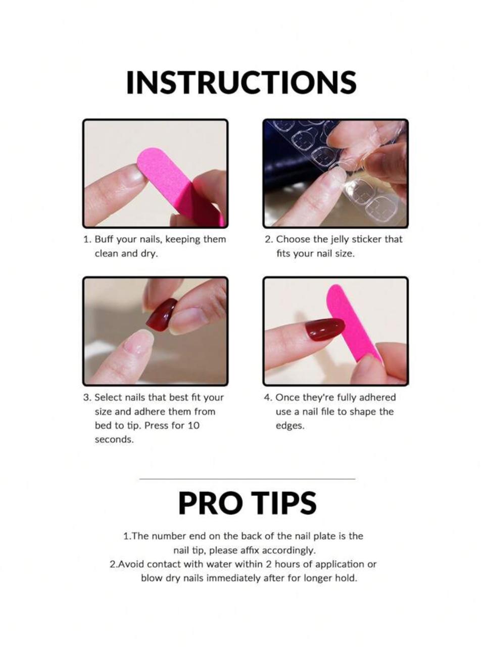 Cat Eye Press On Fake Nails image 3