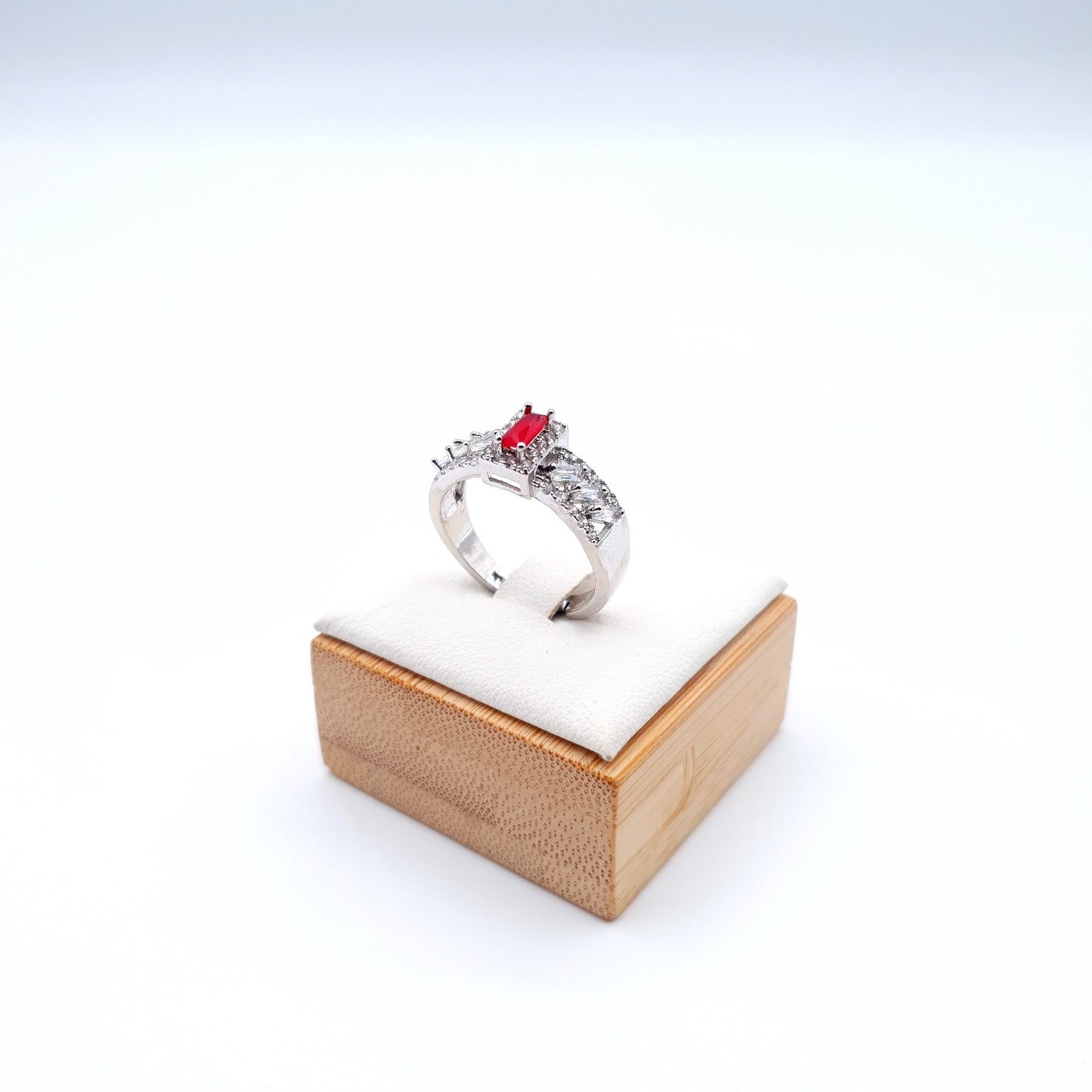 A breathtaking adjustable ring that embraces your finger beautifully, adding a stunning, personalized touch to your style. "Adjustable" image 0