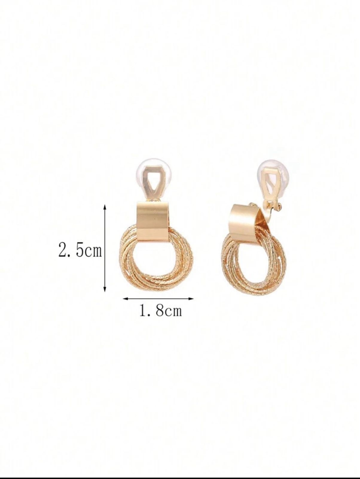 Fashion Multilayer Circle Hoop Earrings image 4