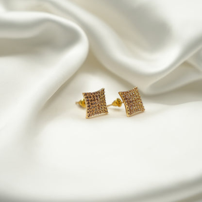 SQUARE STYLE-SILVER, GOLDEN & BLACK - Shiny Golden image