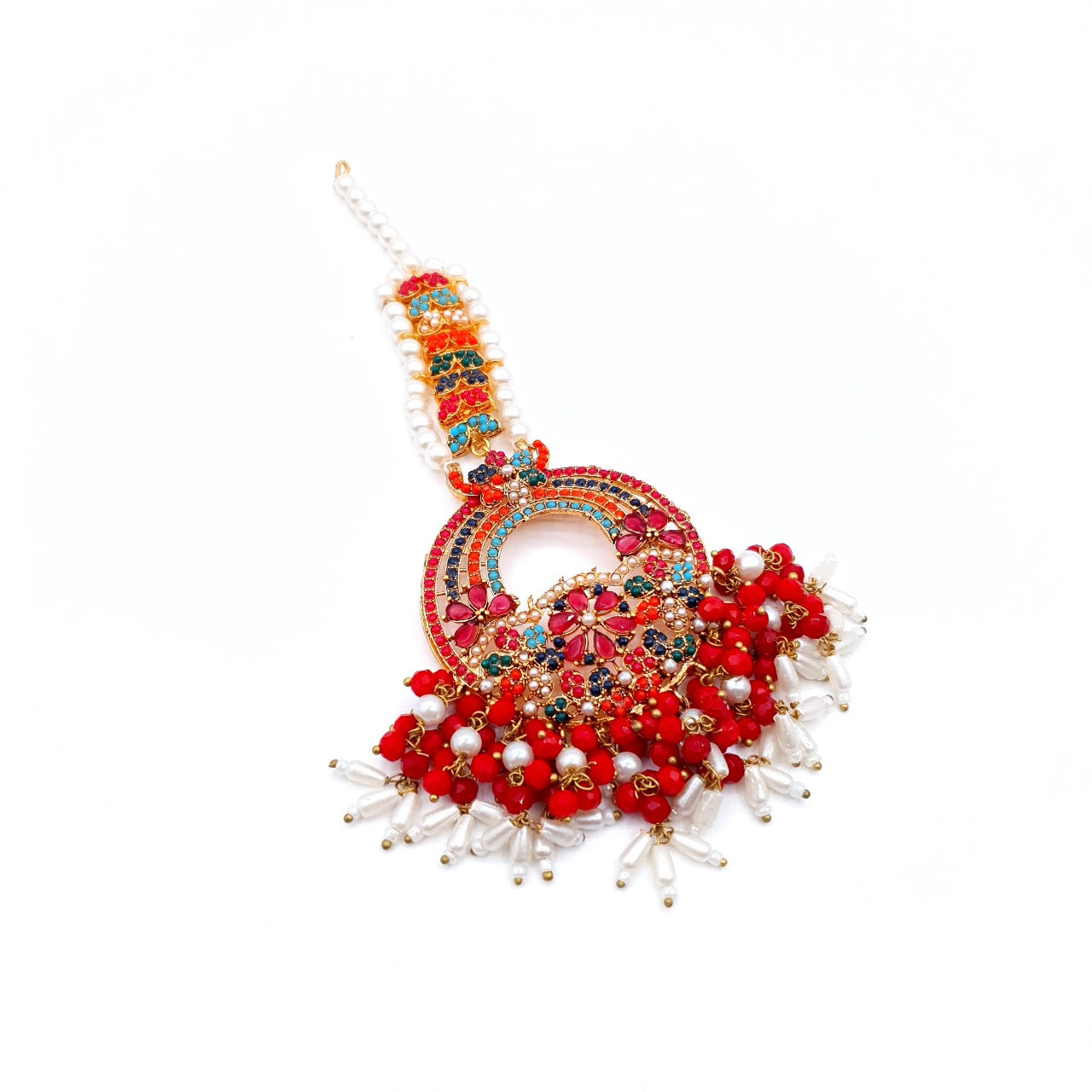 PARTY WEAR BINDI & EARRINGS image 3