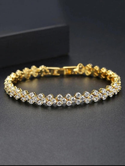 SPARKLING CUBIC ZIRCONIA BRACELET image 1