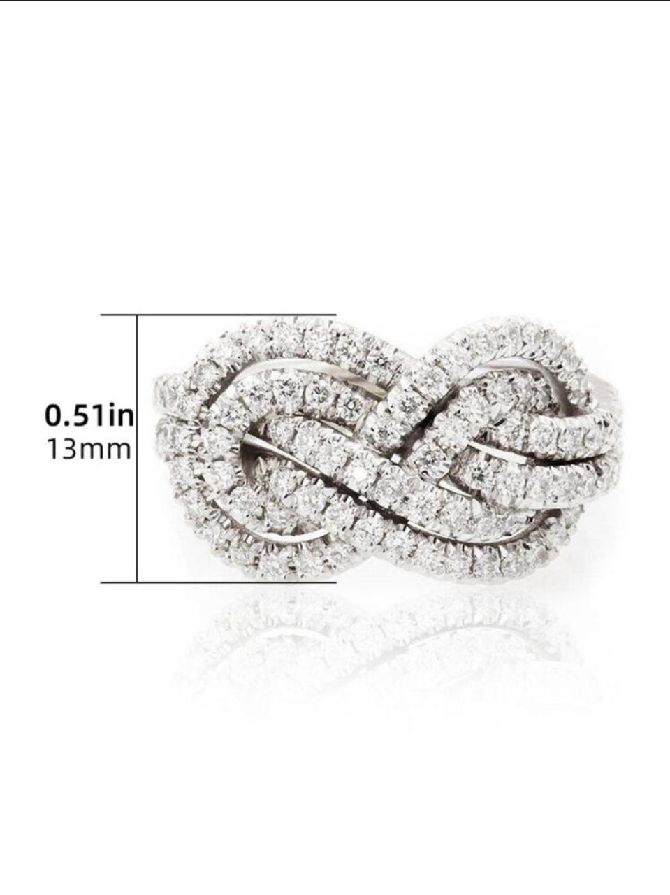 FASHION CUBIC ZIRCONIA FINGER RING image 5