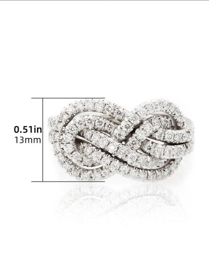 FASHION CUBIC ZIRCONIA FINGER RING image 5