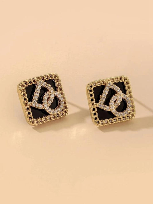 Rhinestone Letter Decor Stud image 0